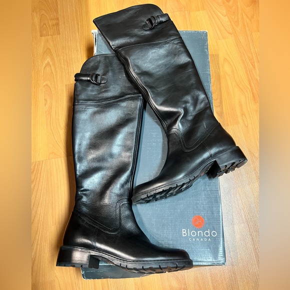 New in Box - Blondo Leather High Boots (US 7) - Picture 4 of 12